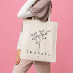 Bolsa Tote Rustic Wildflower Bridesmaid Name<br><div class="desc">Rustic Wildflower Bridesmaid Name Tote Bag Personalizado Sacos de Tote são perfeitos para você mesmo,  ou como presente! Estes são também o presente ou oferta de proposta da noiva perfeita.</div>