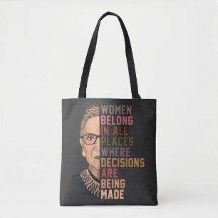 Bolsa Tote Ruth Bader Ginsburg RBG