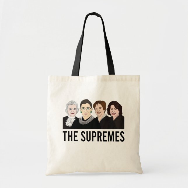 Bolsa Tote Ruth Bader Ginsburg, Suprema Corte Mulheres (Frente)