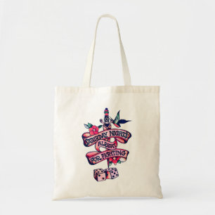 Bolsa Tote Sábado à Noite está bem para lutar