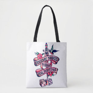 Bolsa Tote Sábado à Noite está bem para lutar