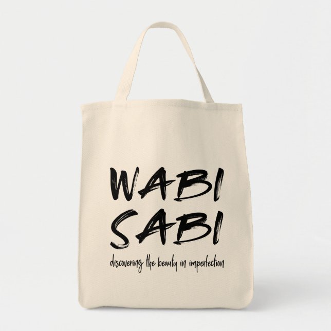 Bolsa Tote Sabi de Wabi (Frente)