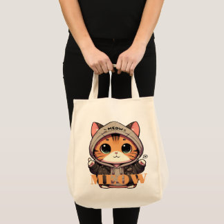 Bolsa Tote Sac chat Meow