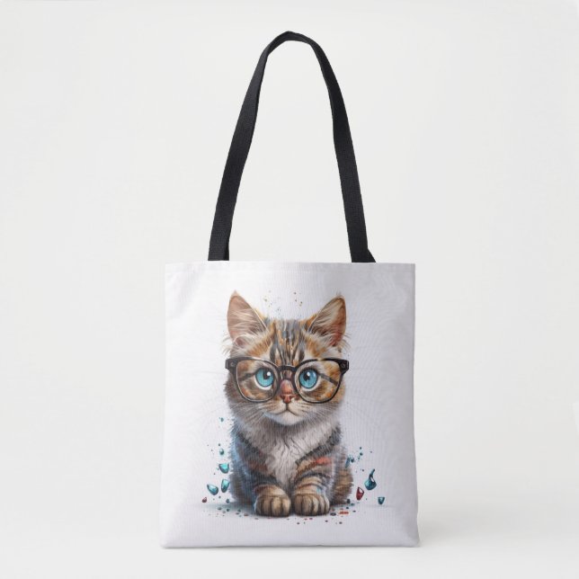 Bolsa Tote sac fourre-tout art abstrait (Frente)