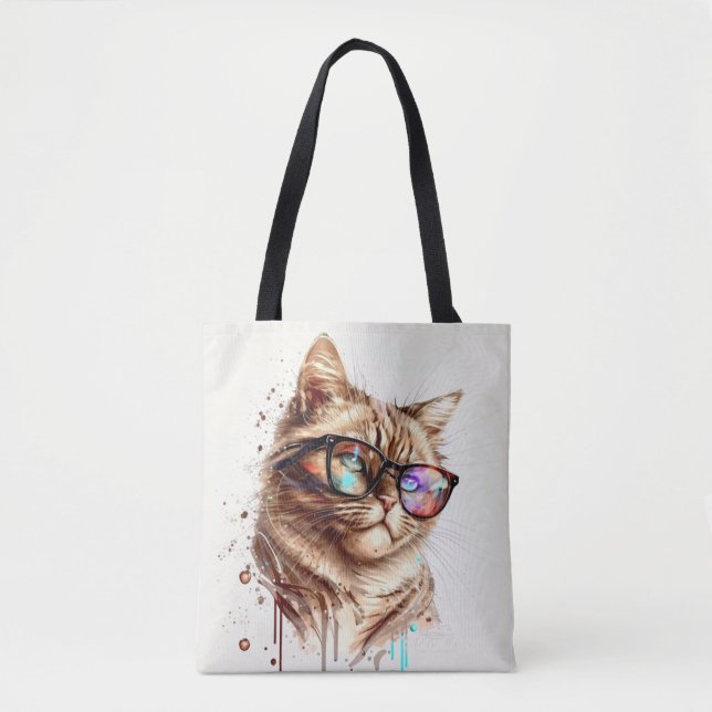 Bolsa Tote sac fourre-tout art abstrait (Frente)
