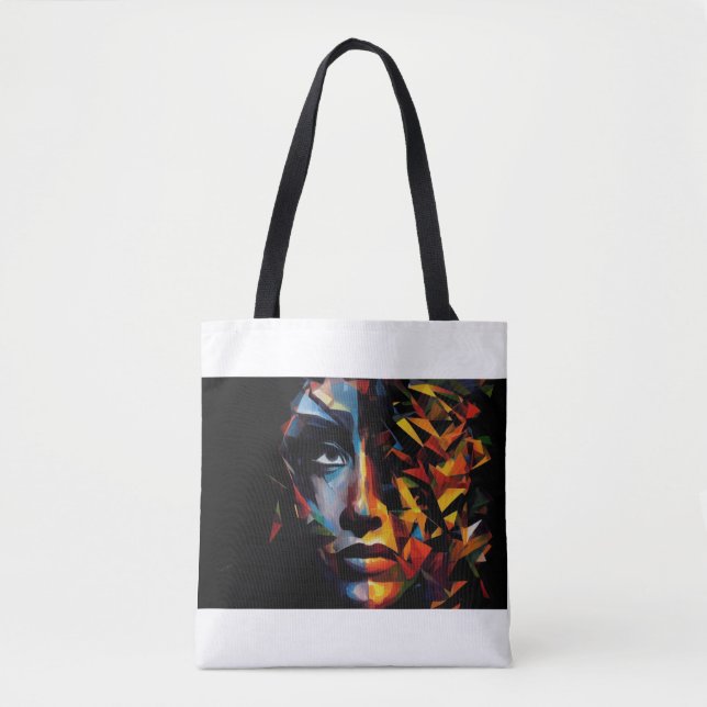 Bolsa Tote Sac fourre-tout art abstrait (Frente)