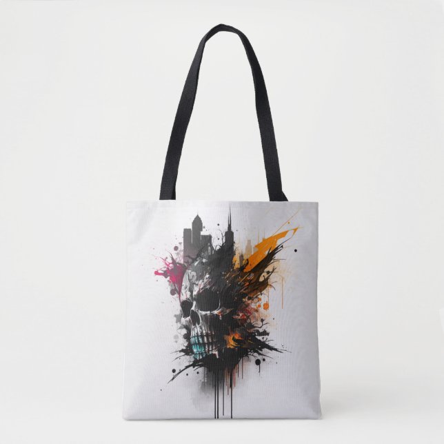 Bolsa Tote sac fourre-tout art abstrait (Frente)