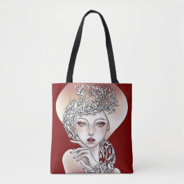 Bolsa Tote Sac fourre-tout Déesse du feu rouge