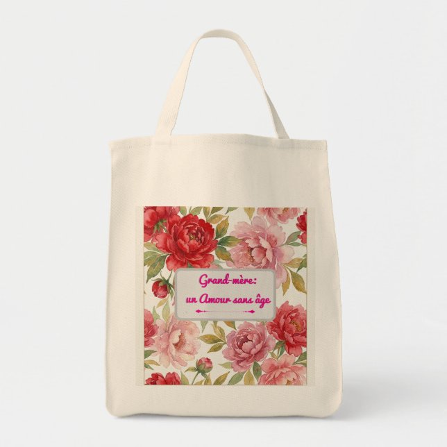 Bolsa Tote Sac fourre-tout Pivoines (Frente)