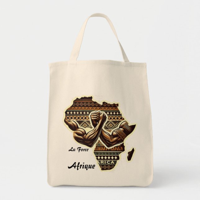 Bolsa Tote Sac Porte tout La Force Afrique (Frente)
