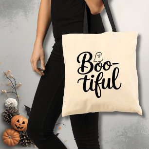Bolsa Tote Saca Boo‑tiful de Halloween Fantasma