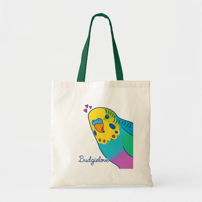 Bolsa Tote Saca Budgielove (Frente)