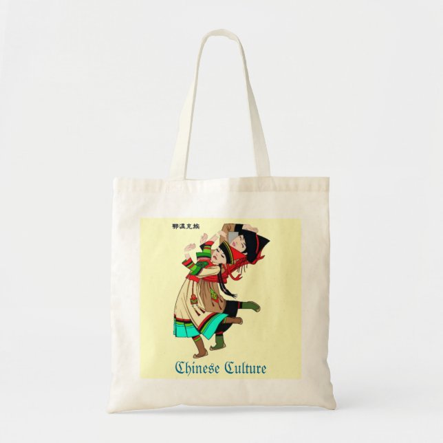 Bolsa Tote Saca da Cultura Chinesa (Frente)