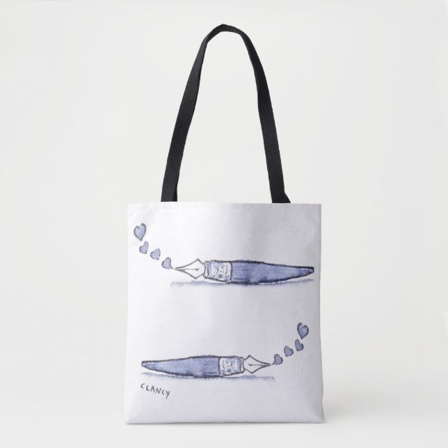 Bolsa Tote Saca de Amor por Canetas (Frente)