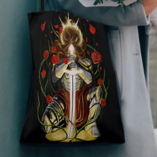 Bolsa Tote Saca de Arte de Amante de Fantasia