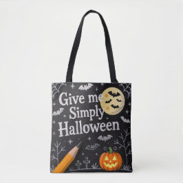 Bolsa Tote Saca de braço de Halloween