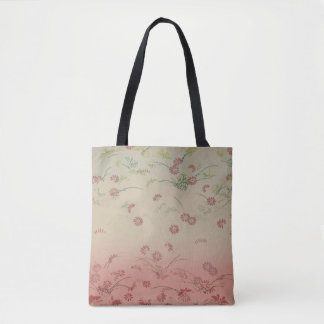 Bolsa Tote Saca de Chiyogami Japonês | Crisântemo da Era Tais