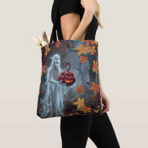 Bolsa Tote Saca de Compras Fofo da Temporada Assustadora