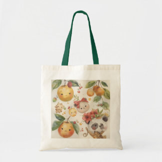 Bolsa Tote Saca de Compras Frutinha Fofa