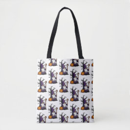 Bolsa Tote Saca de Compras Gnome de Halloween