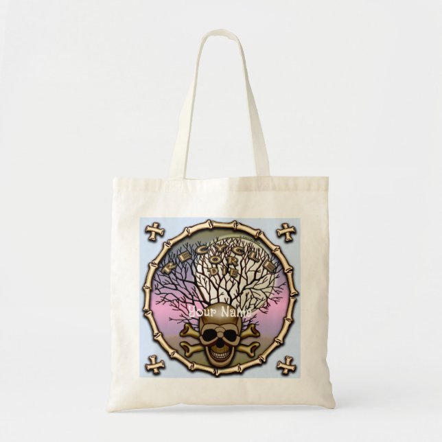 Bolsa Tote Saca de Compras Recicle ou Morra (Frente)