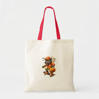 Bolsa Tote Saca de Compras Skater Lobisomem Fofo