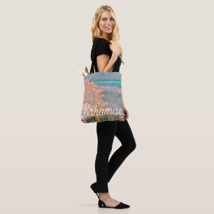 Bolsa Tote Saca de Conchas e Oceano