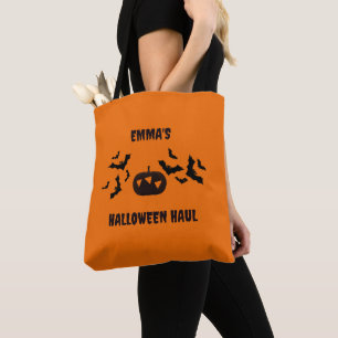 Bolsa Tote Saca de Doces ou Travessuras Personalizada Clássic