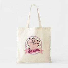 Bolsa Tote Saca de Empoderamento de Meninas Inspiradoras