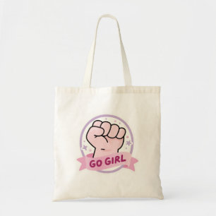 Bolsa Tote Saca de Empoderamento de Meninas Inspiradoras