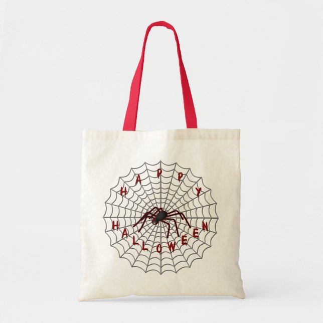 Bolsa Tote Saca de Feliz Halloween (Frente)