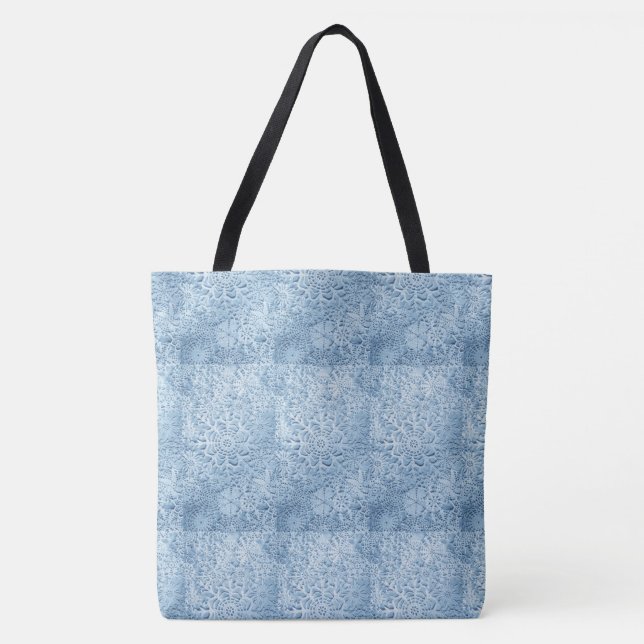 Bolsa Tote Saca de Floco de Neve de Lillien (Frente)