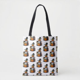 Bolsa Tote Saca de Gnome de Halloween