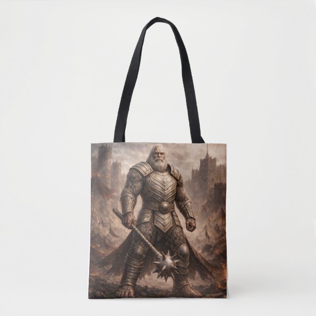 Bolsa Tote Saca de Guerra dos Anões (Frente)