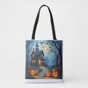 Bolsa Tote Saca de Halloween Assustador