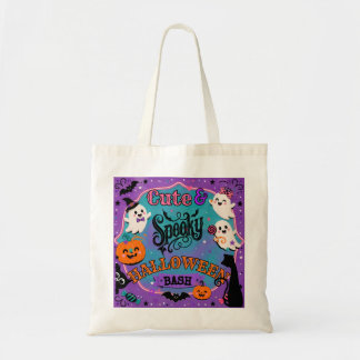 Bolsa Tote Saca de Halloween para Truque ou Gosto fofo e assu