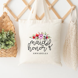 Bolsa Tote Saca de Honra Floral Bouquet