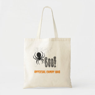 Bolsa Tote Saca de Lona Oficial de Halloween para Doces