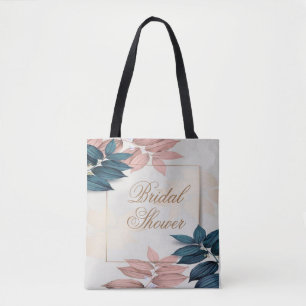 Bolsa Tote Saca de Madrinha com Flor de Ouro