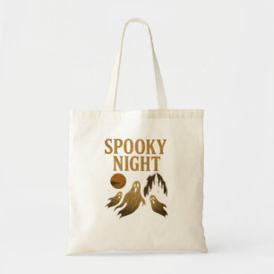Bolsa Tote Saca de Madrugada Assustadora Elegante Halloween G