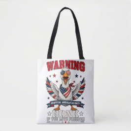 Bolsa Tote Saca de mão Angry Goose 4 de Julho