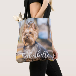 Bolsa Tote Saca de mão com foto de animal de estimação person