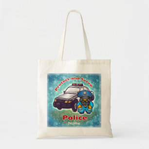 Bolsa Tote Saca de mão da polícia Pequeno policial