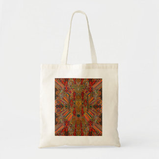 Bolsa Tote Saca de mão de arte caleidoscópica – Design Geomét