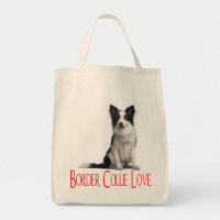 Saca de mão de cachorro Border Collie de estimação
