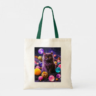 Bolsa Tote Saca de Mão de Gato Fofo