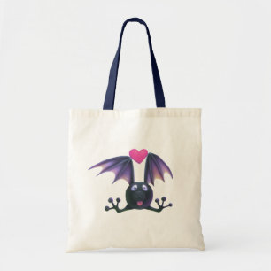 Bolsa Tote Saca de mão de Halloween Morcego Fofo