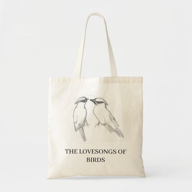 Bolsa Tote Saca de mão de papagaios (Frente)
