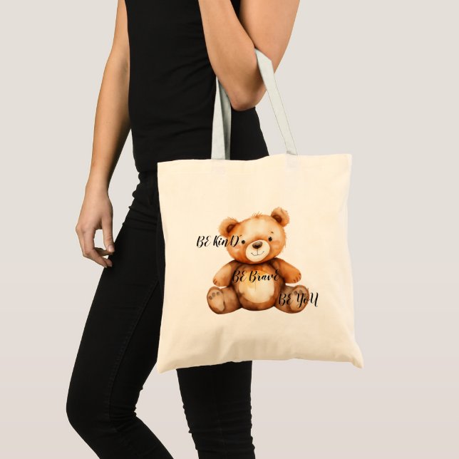 Bolsa Tote Saca de Mão de Tipografia (Frente (produto))
