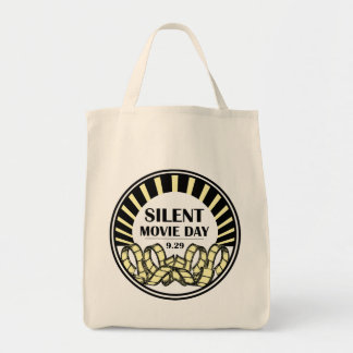 Bolsa Tote Saca de mão do Dia do Filme Mudo
